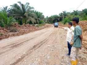 Pernah Viral, Jalan Provinsi Riau di Inhu Dibangun Rigid