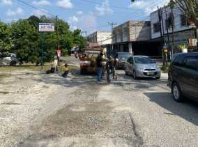 Perbaikan Berlanjut, Jalan Rusak di Pekanbaru Capai Ratusan Kilometer