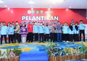 Bupati Kasmarni Hadiri Pelantikan Pengurus Pemuda, Pelajar dan Mahasiswa Sakai Riau