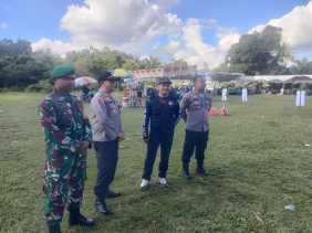 Polsek Pangean Sukses Amankan Kampanye Dialogis Paslon Cabup-Cawabup Pilkada Kuansing 2024