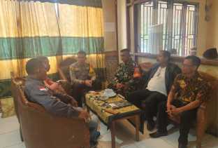 Kapolsek Kempas Intensifkan Koordinasi dan Komunikasi Jelang Pencoblosan