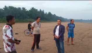 Upaya Mitigasi, Tim KSDA Riau Datangi Lokasi Warga Sikakak Diserang Buaya