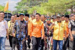 Afrizal Sintong Resmi Lantik Pengurus Kosgoro Rohil, Ajak Pengurus Aktif Berperan di Masyarakat