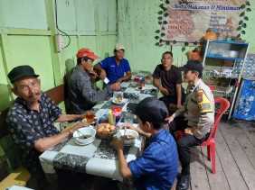 Polsek Tempuling Sosialisasikan dan Imbau Masyarakat Wujudkan Pemilu Damai 2024