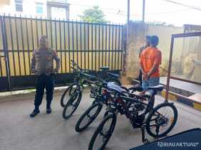 Curi Sepeda Untuk Barter Sabu, Residivis Ditangkap Polisi