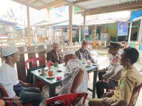 Ciptakan Pemilu Damai, Polsek Tanah Merah di Inhil Riau Cooling System ke Warga