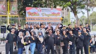 Bawaslu Pekanbaru Gelar Patroli Pengawasan Sosialisasi Kawal Hak Pilih