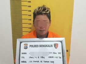 Polres Bengkalis Tangkap Perempuan Bandar Sabu di Mandau, 27,98 Gram Sabu Diamankan