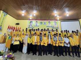 Lantik Satkar Ulama Jambi, Kader Minta KIB Tetapkan Airlangga di Pemilu 2024