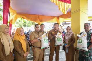 Penyaluran Bantuan Beras CPP di Pekanbaru Capai 70 Persen