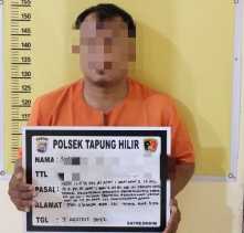 Tengah Tidur Siang, Ayah di Kampar Tega Cabuli Anak Tiri