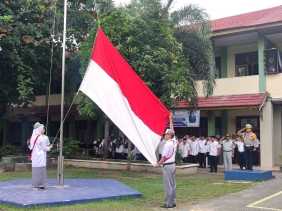 Dirlantas Polda Riau Pimpin Police Goes To School di MAN 2 Model, Ini Tujuannya