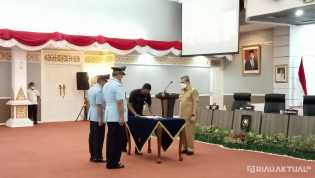 Sertijab Kakanwil Kemenkumham Diselenggarakan di Gedung Daerah