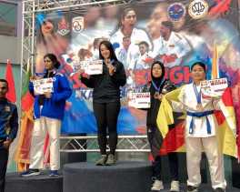 Bripda Jessica Tety Debora Raih Juara 1 di Kejuaraan Karate Internasional di Kuala Lumpur
