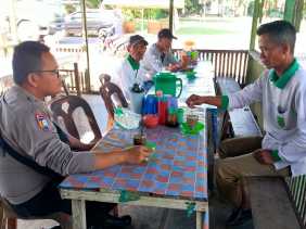 Polsek Bangko Pusako Gelar Kegiatan Cooling System Setelah Pilkada Damai 2024