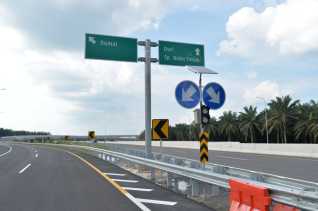 Jelang Lebaran Pemeliharaan Jalan Tol Pekanbaru-Dumai Dimaksimalkan