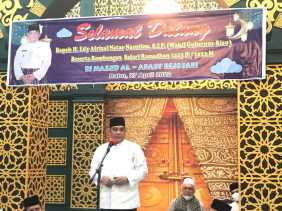 Safari Ramadhan 1443 H Berakhir, Wagubri Himbau Masyarakat Tetap Ramaikan Masjid