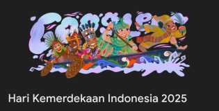 Rayakan HUT ke-80 Republik Indonesia, Animasi Pacu Jalur Tampil di Google Doodle