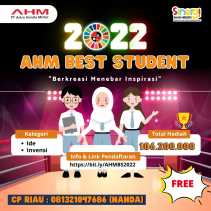 Daftar Astra Honda Motor Best Student 2022, Raih Hadiah Ratusan Juta Rupiah