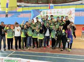 Sabet 6 Medali Emas, Cabor Sepak Takraw Bengkalis Juara Umum