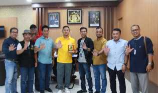 PWI Bengkalis Audiensi Bersama Kapolres