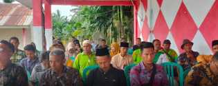 Hadiri Murenbangdes dan Rembuk Stunting Desa Suhada, Polsek Enok Cooling System Sosialisasi Pemilu 2024