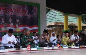 Polres Inhil Gelar Doa Bersama Demi Pilkada Damai 2024