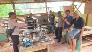 Pastikan Situasi Aman dan Kondusif Jelang Pilkada Riau 2024, Personil Polsek Pulau Burung Rutin Laksanakan Cooling Sistem