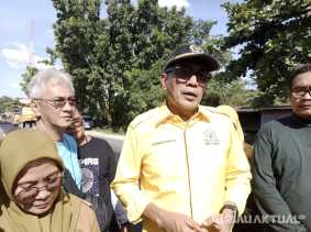 Ketua Komisi IV DPRD Riau Tinjau Progres Pengaspalan Jalan Pemuda