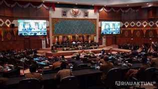 Sidang Paripurna DPRD Riau Mulai Diberlakukan Tatap Muka, Legislator Keluhkan Molor Waktu