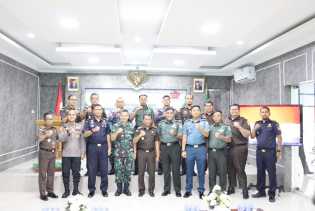 Asisten Pidana Militer Kajati Riau Kunker ke Kejaksaan Bengkalis