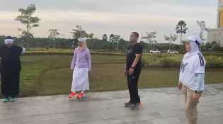 Jaga Kebugaran Tubuh, Wako Agung Ajak Pegawai Olahraga Sepulang Ngantor