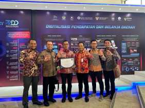 Pemkab Bengkalis Raih Tiga Terbaik TP2DD Wilayah Sumatera