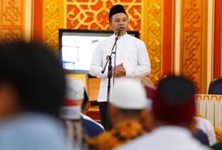 Gubernur Riau Abdul Wahid Safari Ramadan Perdana ke Rokan Hulu, Pererat Silaturahmi dengan Warga