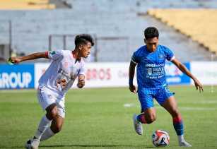 PSPS Pekanbaru vs Sumsel United Imbang 1-1, Gol di Menit Akhir Kandaskan Kemenangan Asykar Bertuah