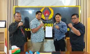 Pengcab IBA-MMA Bengkalis Serahkan SK Kepengurusan 