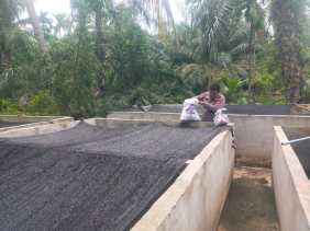 Polsek Bangko Pusako Dukung Program Asta Cita Lewat Pembinaan Ketahanan Pangan di Teluk Bano I