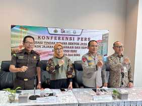 OJK Gelar Sosialisasi Tindak Pidana Sektor Jasa Keuangan Bersama Aparat Hukum di Riau