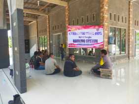 Polsek Bangko Pusako dan Warga Wujudkan Pilkada Kondusif