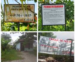Penyidik Polda Riau Minta Warkah ke BPN