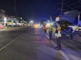 Polsek Ukui dan TNI Amankan Pelantikan Presiden dan Kampanye Pilkada