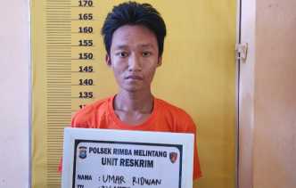 Lagi Mompa Sabu, Pemuda Kurus di Rohil Digerebek Polisi