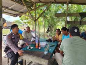 Polsek Bangko Pusako Laksanakan Cooling System untuk Ciptakan Pilkada Damai 2024 di Bangko Mukti