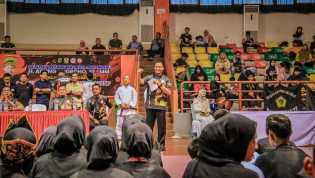 Pemko Pekanbaru Apresiasi Kejuaraan Pencak Silat Open Naga Merah Championship