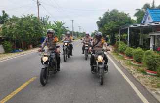 Polsek Kempas Gencar Patroli, Jaga Kamtibmas masa Kampanye