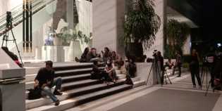 Tiba di Tanah Air, SYL  Temui Surya Paloh di Nasdem Tower