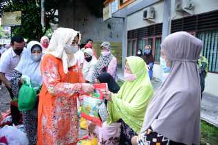 Berkah Ramadan, BK3S Riau Salurkan Bantuan Sembako Bagi Dhuafa di Kota Pekanbaru