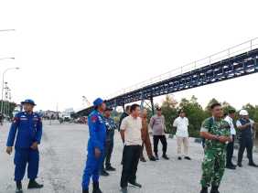 Polres Siak Selidiki Penyebab Ambruknya Jembatan Pelabuhan KITB