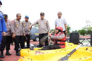 Masuki Musim Hujan, Ini yang Dilakukan Kapolres AKBP Isa Imam Antisipasi Banjir di Rohil