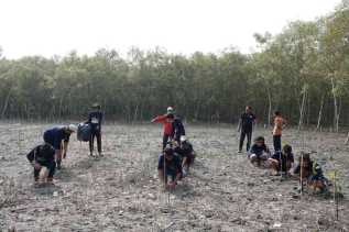 Tingkatkan Pemahaman Pengelolaan Mangrove, Kelompok Tani Dumai Studi Banding ke Sumut